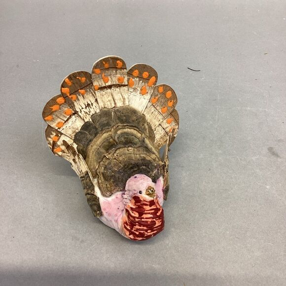 Lot Of 5 Miniature Turkey Decorations Figurines - Picture 13 of 16